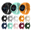 For Garmin Venu 2 Watch Case Soft Silicone Hollow Watch Frame Cover - White - 2