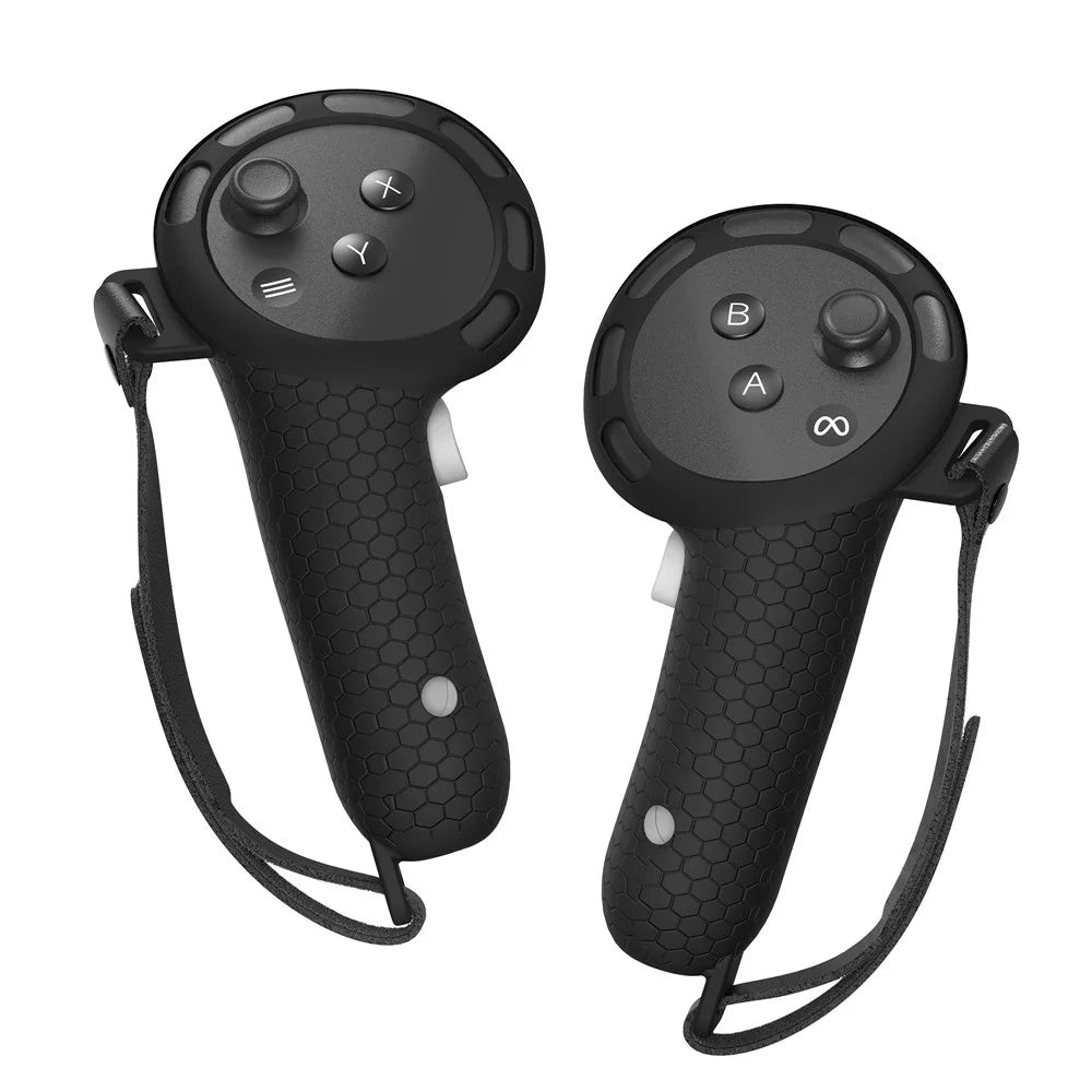 STARTRC GAMES For Meta Quest 3 / 3S Controller Sleeve with 2 Batteries, VR Headset Handle Grip Silicone Cover - 1