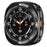For Samsung Galaxy Watch7 44mm Watch Case Aluminum Alloy + PC Protective Cover - Black / White - 3
