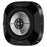 For Samsung Galaxy Watch7 44mm Watch Case Aluminum Alloy + PC Protective Cover - Black / White - 4