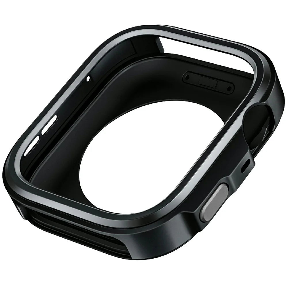 For Huawei Watch Fit 4 Pro Watch Case Zinc Alloy PC Hollow Protective Cover - Black - 5