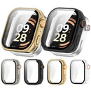 For Xiaomi Redmi Watch 6 Integrated Watch Case Transfer to Ultra 3 Hard PC + Screen Protector Watch Protector - Black - 4