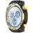 For Huawei Watch GT 5 46mm Case Hollow Design Hard PC Protective Cover Scratch Resistant - Black / Gold - 2