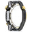 For Huawei Watch GT 5 46mm Case Hollow Design Hard PC Protective Cover Scratch Resistant - Black / Gold - 5
