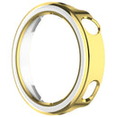 For Huawei Watch GT 6 41mm / 5 41mm Half Coverage Hollow-Out Protective Frame PC Watch Case - Gold / White - 4