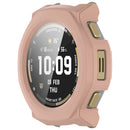For Huami Amazfit T-Rex 3 Pro 44mm Hard PC Watch Case with Tempered Glass Screen Film - Pink - 2