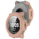 For Huami Amazfit T-Rex 3 Pro 44mm Hard PC Watch Case with Tempered Glass Screen Film - Pink - 3