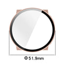 For Suunto Vertical 2 Hard PC Watch Case with Tempered Glass Screen Film - Pink - 7