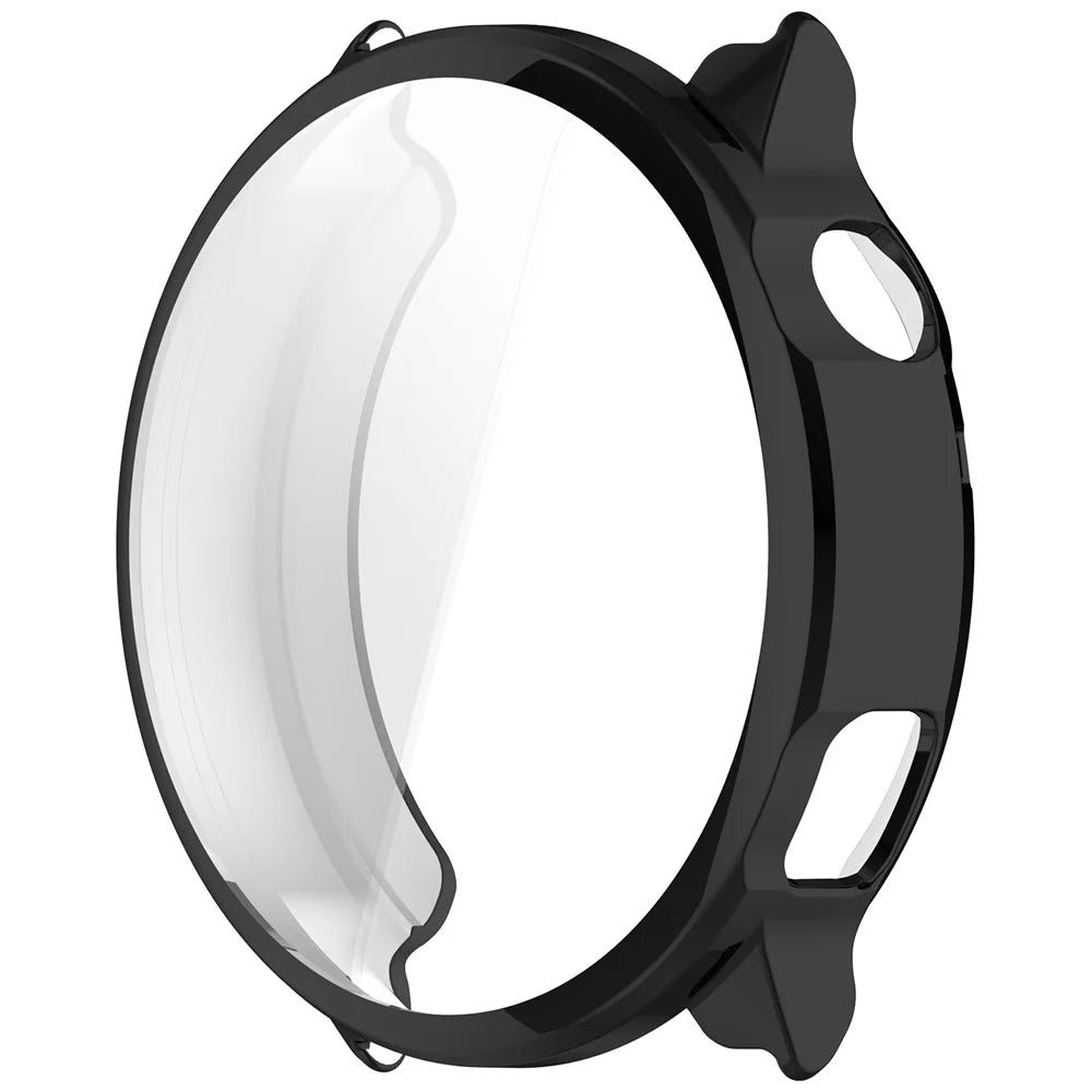 For Garmin Venu 4 41mm TPU Watch Case Full Coverage Protective Cover - Black - 4