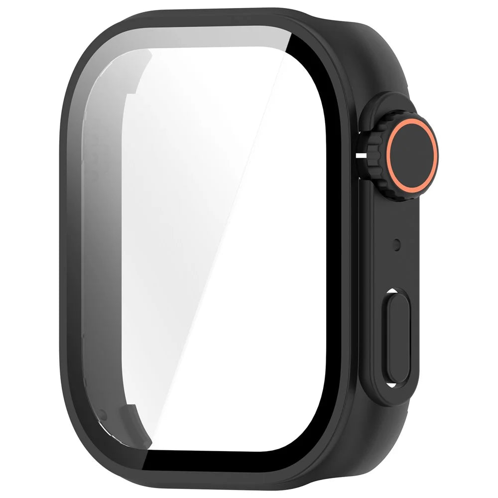For Xiaomi Redmi Watch 6 Integrated Watch Case Transfer to Ultra Hard PC Full Covering Watch Protector - Black - 2