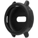 For Garmin Bounce 2 Watch Protective Case Shockproof Scratch Resistant Silicone Cover - Black - 1