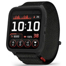 For Garmin Venu X1 Watch Case Soft Silicone Hollow Watch Frame Cover - Black - 2