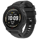 For Huami Amazfit T-Rex 3 Pro 44mm Watch Case Soft Silicone Hollow Watch Frame Cover - Black - 2