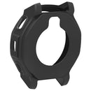 For Huami Amazfit T-Rex 3 Pro 44mm Watch Case Soft Silicone Hollow Watch Frame Cover - Black - 4