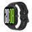 For Honor Watch X5 Watch Case Soft Silicone Hollow Watch Frame Cover - Black - 1