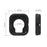 For Honor Watch X5 Watch Case Soft Silicone Hollow Watch Frame Cover - Black - 7