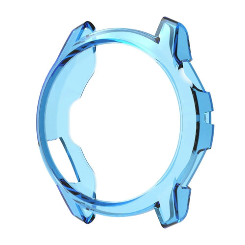 For Coros Pace 4 Protective Watch Case Soft TPU Hollow Out Cover - Transparent Blue - 1