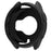For Garmin Forerunner 965 Watch Case Soft Silicone Hollow Watch Frame Cover - Black - 1