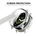 ENKAY HAT PRINCE For Garmin Venu 4 45mm TPU Watch Case   Electroplating Watch Cover with Screen Protector - Black - 5