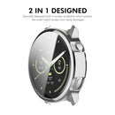 ENKAY HAT PRINCE For Garmin Venu 4 41mm TPU Watch Case   Electroplating Watch Cover with Screen Protector - Black - 3