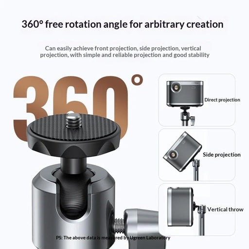 UGREEN LP368 90611 Projector Floor Stand Adjustable Height Monopod Mount for Cameras - 2