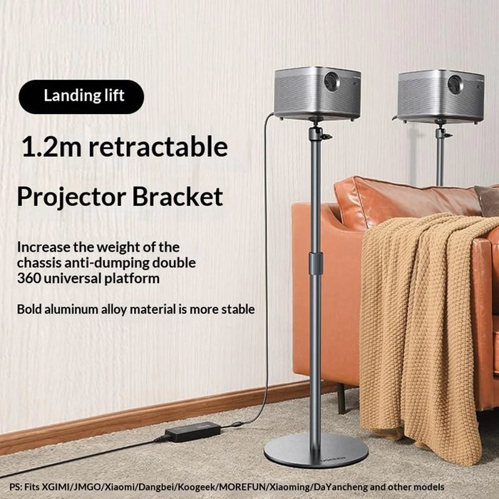 UGREEN LP368 90611 Projector Floor Stand Adjustable Height Monopod Mount for Cameras - 3