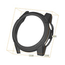 For Coros Apex 4 42mm Watch Case PC Shockproof Protective Cover - White - 6