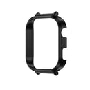 For Xiaomi Redmi Watch 6 Watch Case Hollow PC Watch Protective Cover - Black - 2