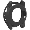 For Coros Apex 4 42mm Watch Case Soft Silicone Hollow Watch Frame Cover - Black - 3