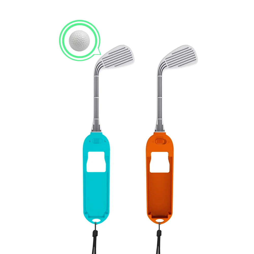 KJH-NS2-038 For Nintendo Switch/OLED/Lite Sports Game Accessories Set Detachable Grip Tennis Racket Golf Club Kit - 5