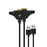 DOBE FOMIS ELECTRONICS 2Pcs Magnetic Charging Cable for Nintendo Switch Joy-Con 3m Dual Controller Charging Cord with LED Indicator - Black - 1