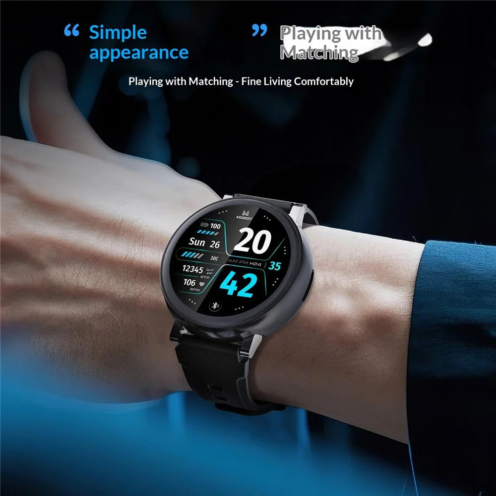 For Huami Amazfit Active Max Case Full Coverage Electroplated TPU Watch Protective Cover - Black - 4
