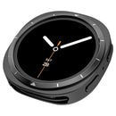 For Samsung Galaxy Watch8 40mm Metal Frame PC Protective Case Zinc Alloy Shell Cover with Scale Markings - Black  /  White - 3