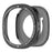 For Samsung Galaxy Watch8 44mm Metal Frame PC Protective Case Zinc Alloy Shell Cover with Scale Markings - Black  /  White - 6
