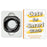 For Samsung Galaxy Watch8 44mm Metal Frame PC Protective Case Zinc Alloy Shell Cover with Scale Markings - Black  /  White - 7
