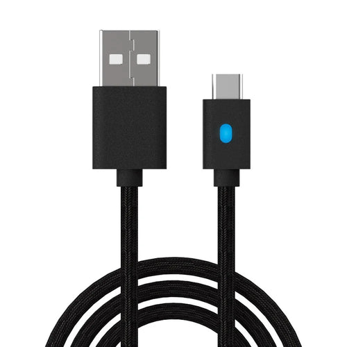 DOBE FOMIS ELECTRONICS TY-0803B 3m Gaming Controller Charging Cable for Sony PlayStation 5 / Nintendo Switch / Xbox Series USB-A to USB-C Data Cord - Black - 1