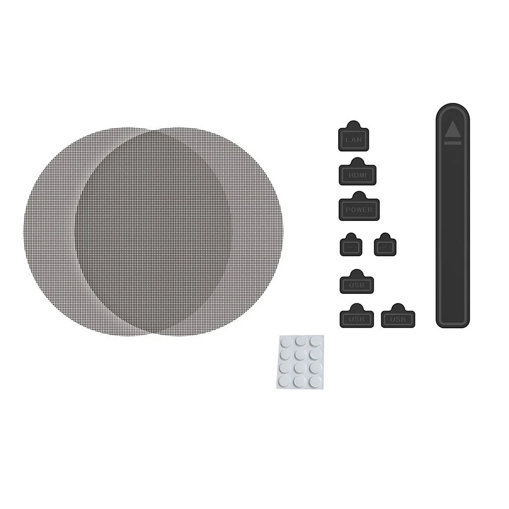 DOBE FOMIS ELECTRONICS TP5-5519 Fan Filter with Dust Plug Kit for Sony PlayStation 5 / Slim / Pro Console - 1
