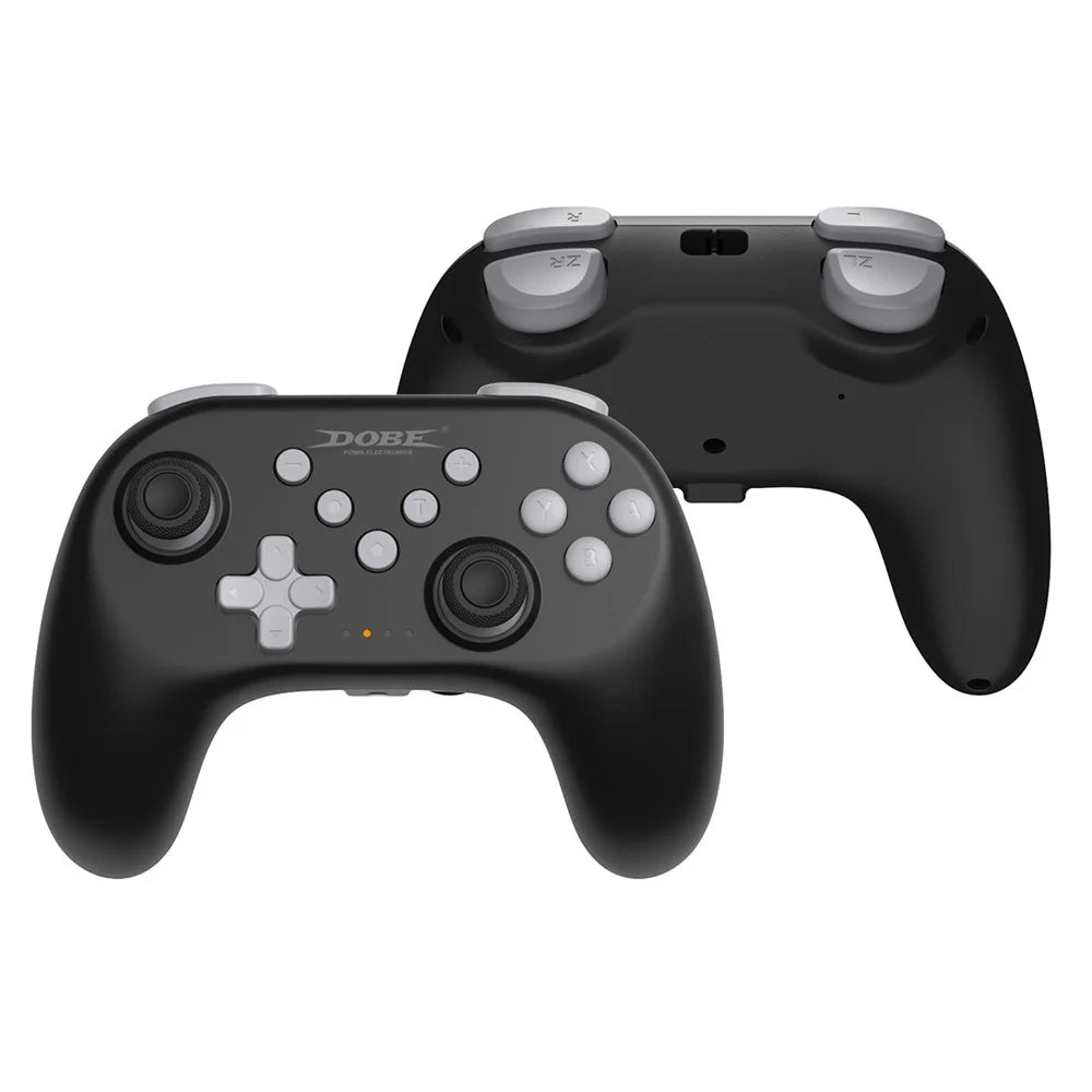 DOBE FOMIS ELECTRONICS TNS-0117E Wireless Bluetooth-compatible Controller for Nintendo Switch 2 / Switch / OLED Gamepad with Vibration - Black  /  White - 1