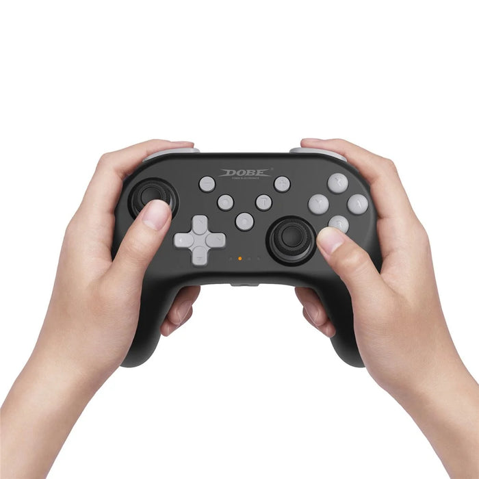 DOBE FOMIS ELECTRONICS TNS-0117E Wireless Bluetooth-compatible Controller for Nintendo Switch 2 / Switch / OLED Gamepad with Vibration - Black  /  White - 2