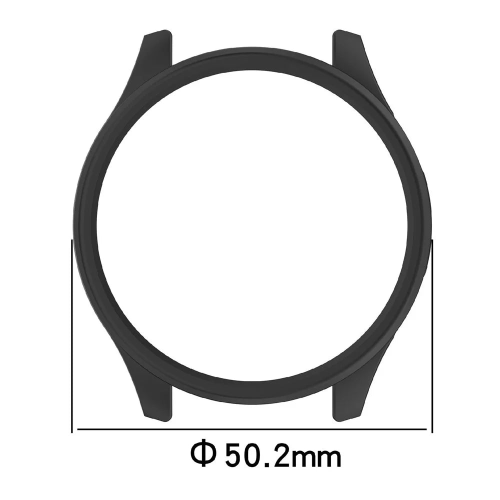 For Xiaomi Watch 5 Case Clear PC Hollow Watch Frame Protective Cover - Transparent - 3