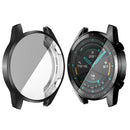 TPU Electroplate Full Coverage Watch Protective Frame Case for Huawei Watch GT 2 46mm - Black - 5