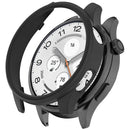 For Xiaomi Watch 5 PC Case Matte Hollow Watch Protective Cover - Black - 1