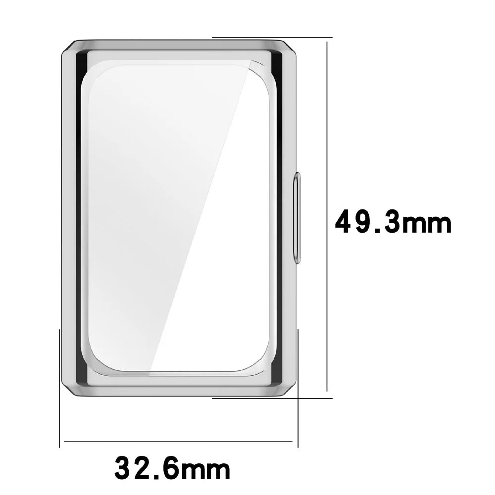 For Huawei Band 11 Pro / 11 Pro NFC Watch Case Full Coverage TPU Protective Cover - Transparent - 7
