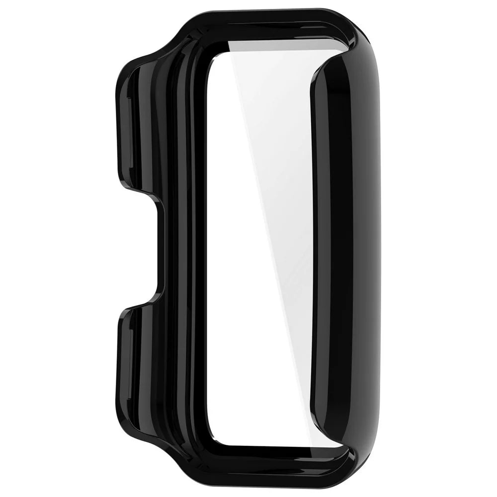 For Huawei Band 11 / 11 NFC Watch Case Hard PC Shell with Tempered Glass Screen Protector - Black - 5
