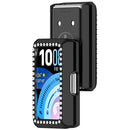 For Huawei Band 11 Pro Watch Case Rhinestone Decor Hard PC Hollow Watch Cover - Electroplating Black - 3