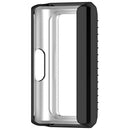 For Huawei Band 11 Pro Watch Case Rhinestone Decor Hard PC Hollow Watch Cover - Electroplating Black - 5