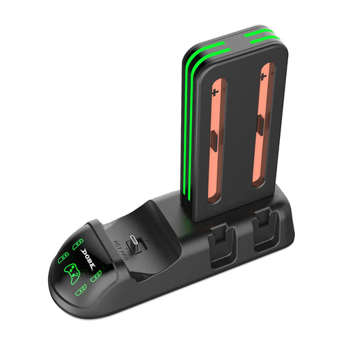 DOBE FOMIS ELECTRONICS TNS-51105 Charging Dock for Nintendo Switch/Switch 2/Switch Pro/Switch 2 Pro/OLED - Black - 1