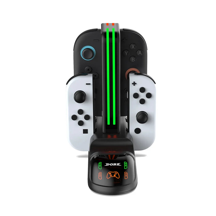 DOBE FOMIS ELECTRONICS TNS-51105 Charging Dock for Nintendo Switch/Switch 2/Switch Pro/Switch 2 Pro/OLED - Black - 4
