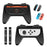 For Nintendo Switch OLED  /  Switch 2 2Pcs Gaming Controller Grips Ergonomic Comfortable Handheld Holder - Black - 1