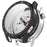 For Xiaomi Watch S5 Full Coverage TPU Watch Cover Electroplated Protective Case - Black - 1